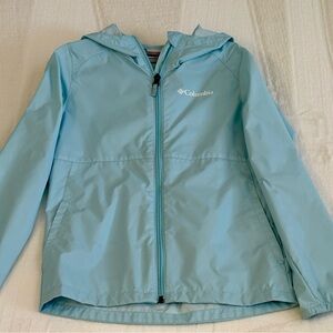 Columbia Kids Light Blue Raincoat